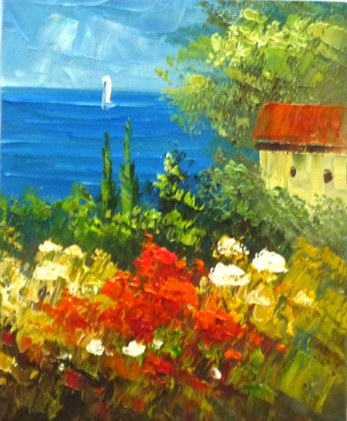 ME1012399 - 08"x10" Original Oil Painting