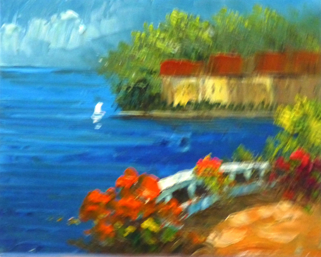 ME1012423 - 08"x10" Original Oil Painting