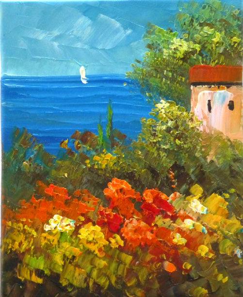 ME1012445 - 08"x10" Original Oil Painting