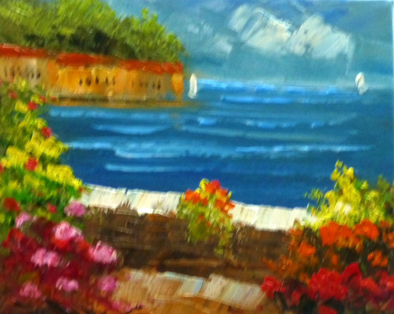 ME1012493 - 08"x10" Original Oil Painting