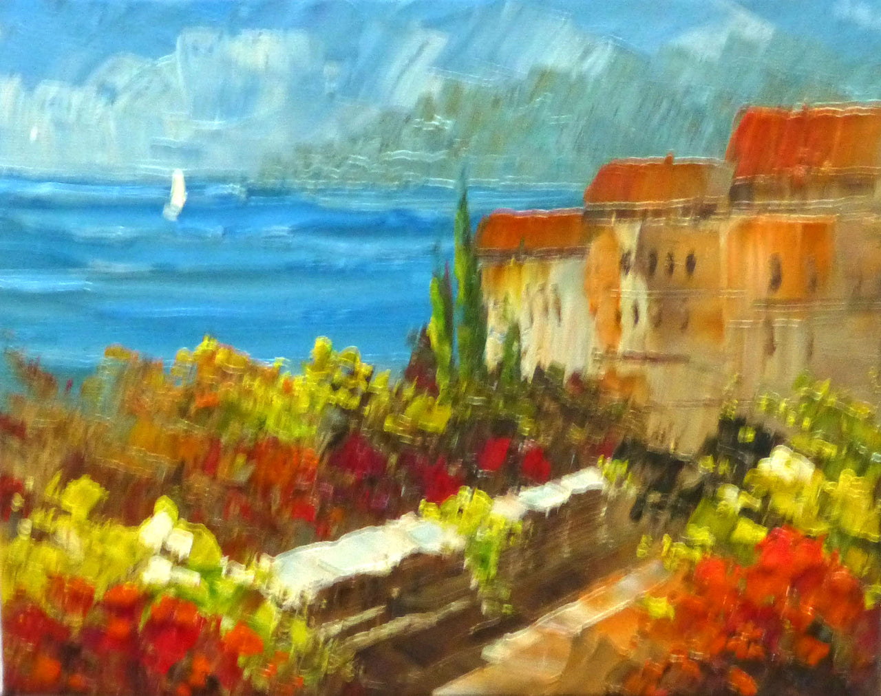 ME1012497 - 08"x10" Original Oil Painting