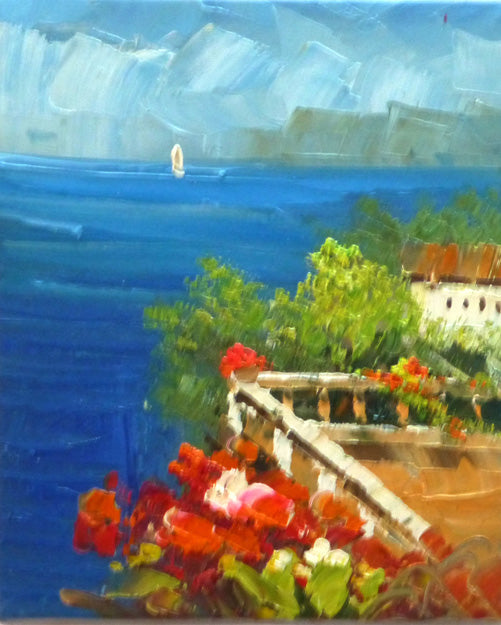 ME1012508 - 08"x10" Original Oil Painting