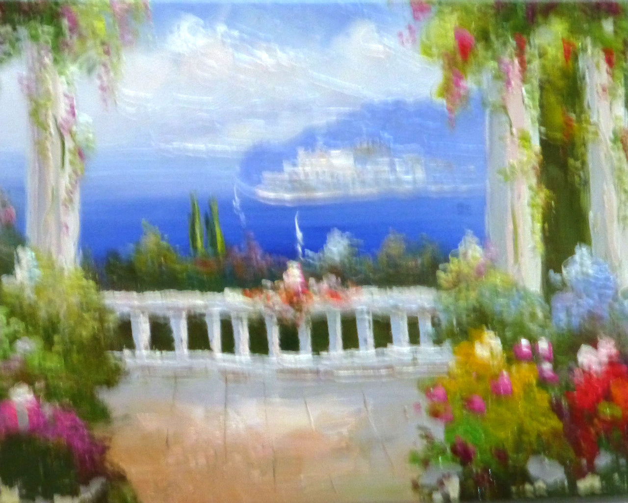 ME1012524 - 08"x10" Original Oil Painting