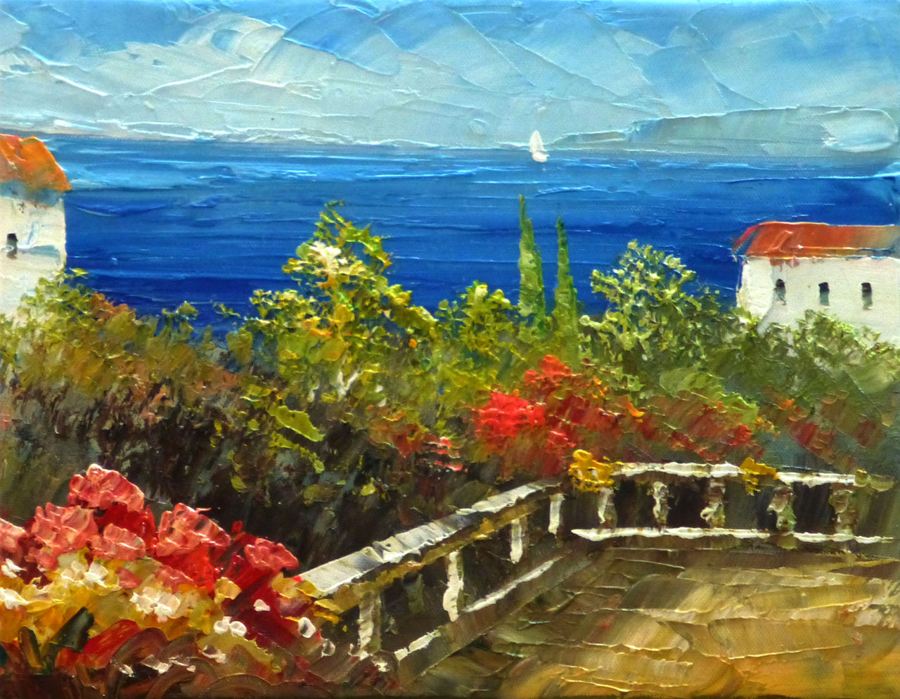 ME1012537 - 08"x10" Original Oil Painting