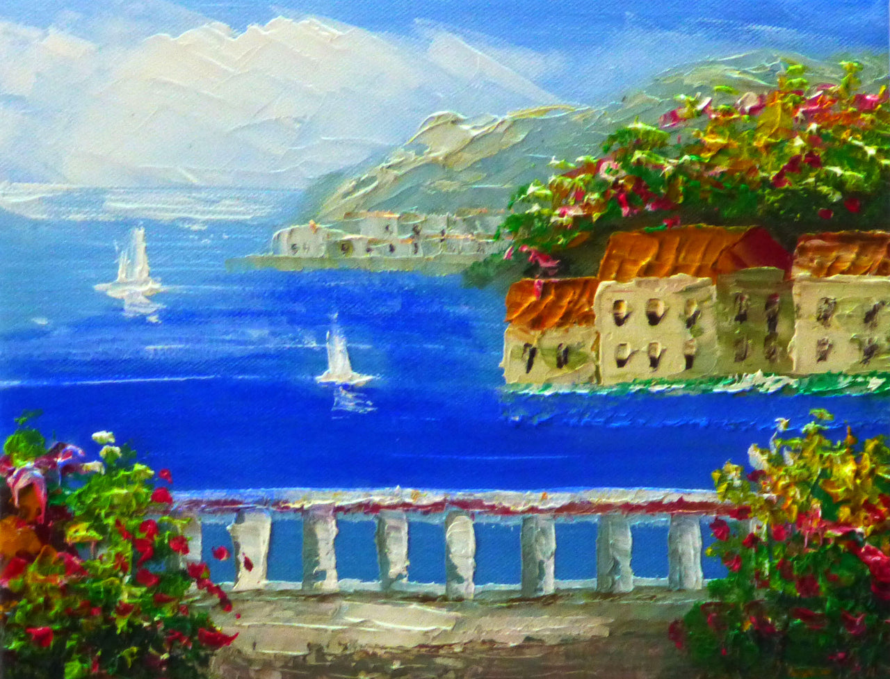 ME1014077 - 08"x10" Original Oil Painting
