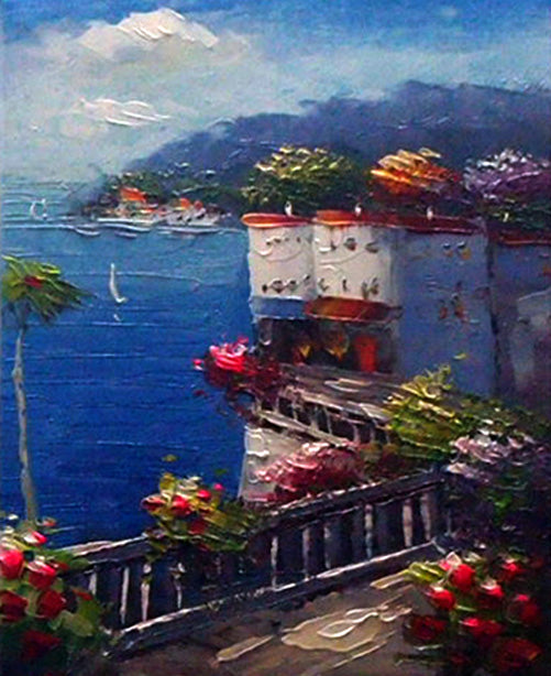 ME1019381 - 08"x10" Original Oil Painting