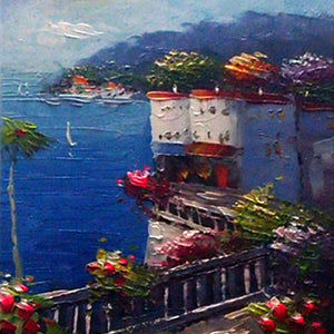 ME1019381 - 08"x10" Original Oil Painting