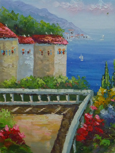 ME1511027 - 12"x16" Original Oil Painting