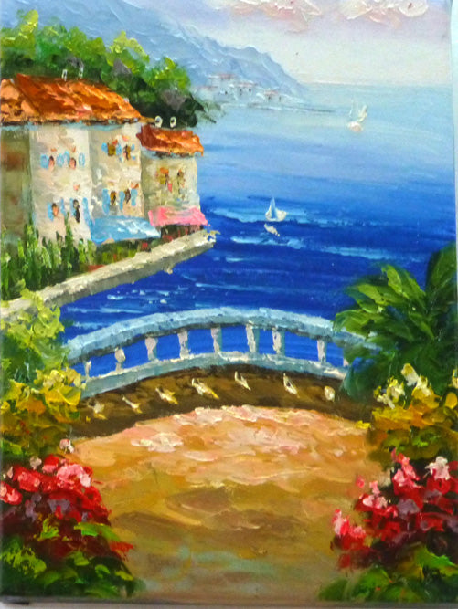 ME1513405 - 12"x16" Original Oil Painting