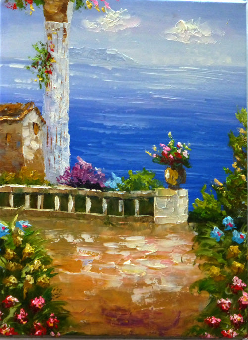 ME1513520 - 12"x16" Original Oil Painting
