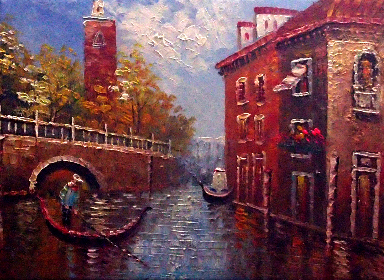 ME1520284 - 12"x16" Original Oil Painting
