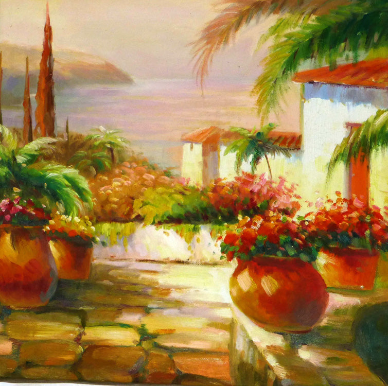 ME1712579 - 16"x16" Original Oil Paintings