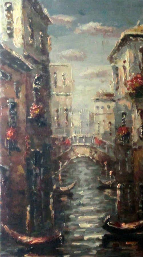 ME1815950 - 12"x20" Original Oil Painting