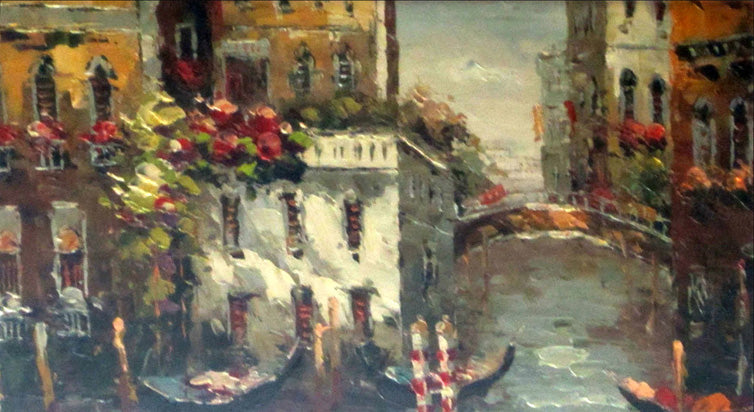 ME1815953 - 12"x20" Original Oil Painting