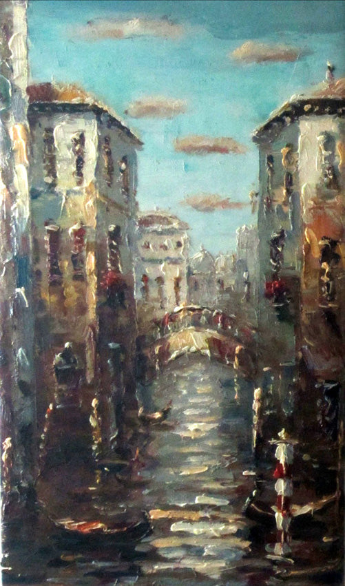 ME1815969 - 12"x20" Original Oil Painting