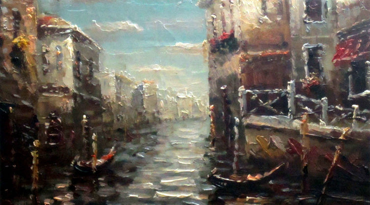 ME1815972 - 12"x20" Original Oil Painting