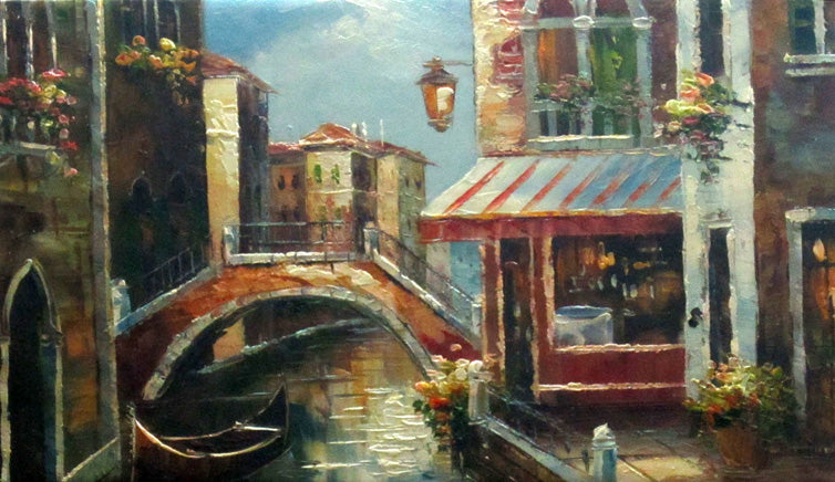 ME1815985 - 12"x20" Original Oil Painting