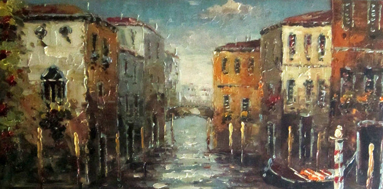 ME2216449 - 12"x24" Original Oil Painting