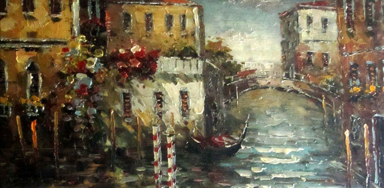 ME2216450 - 12"x24" Original Oil Painting