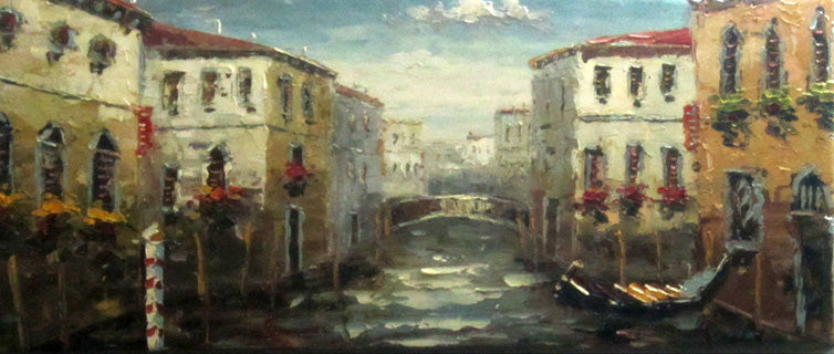 ME2216453 - 12"x24" Original Oil Painting