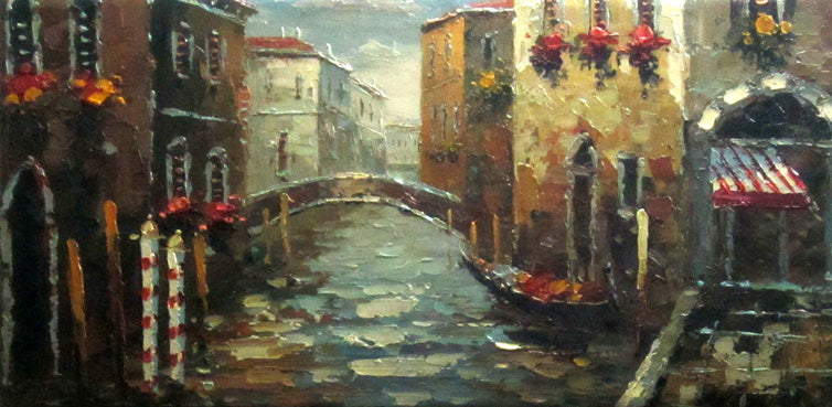 ME2216455 - 12"x24" Original Oil Painting