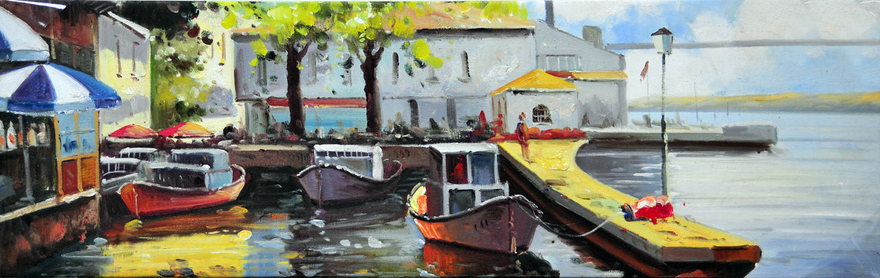 ME2216734 - 12"x24" Original Oil Painting
