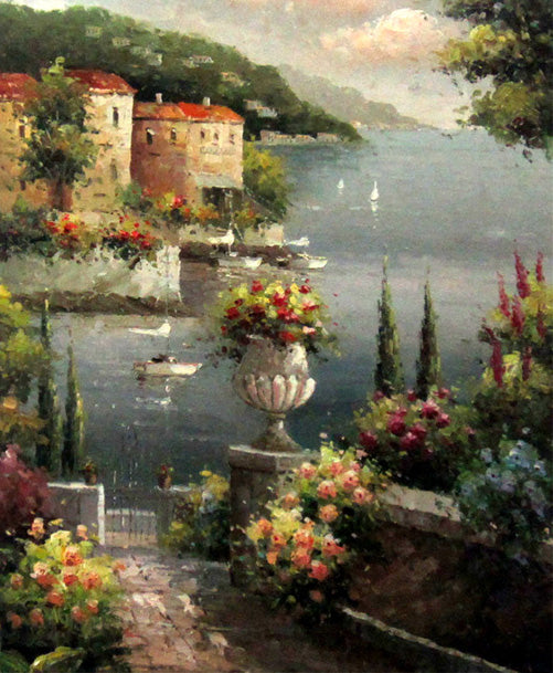 ME3116045 - 30"x30" Original Oil Painting