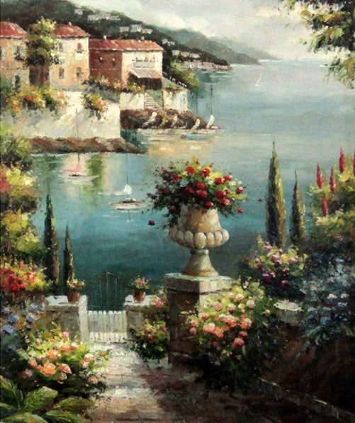 ME3116048 - 30"x30" Original Oil Painting
