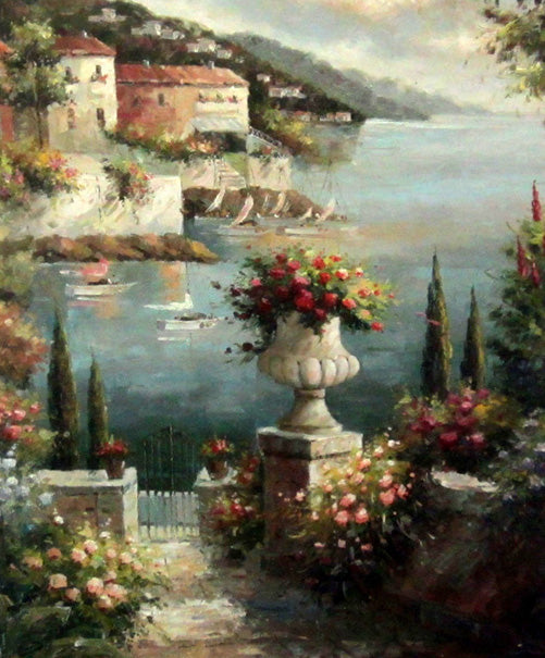ME3116049 - 30"x30" Original Oil Painting