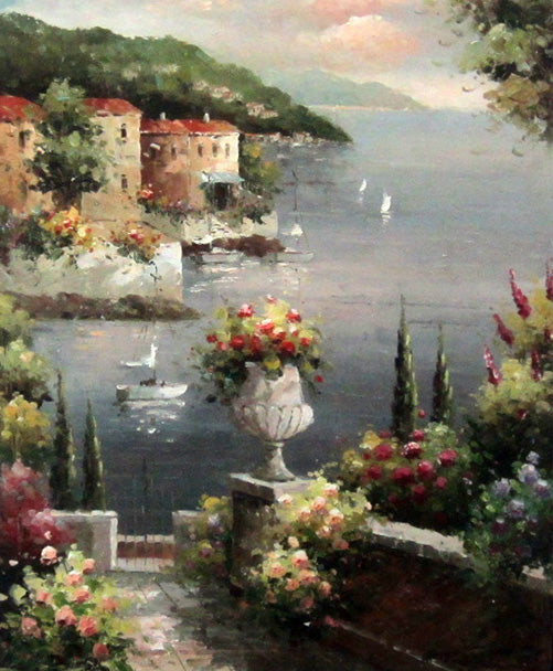 ME3116050 - 30"x30" Original Oil Painting