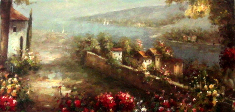 ME3416060 - 18"x34" Original Oil Painting