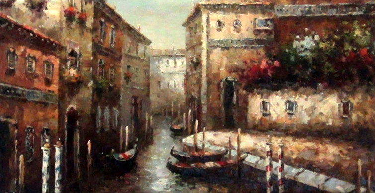ME3416065 - 18"x34" Original Oil Painting