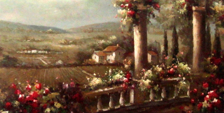 ME3416066 - 18"x34" Original Oil Painting