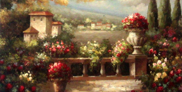 ME3416068 - 18"x34" Original Oil Painting
