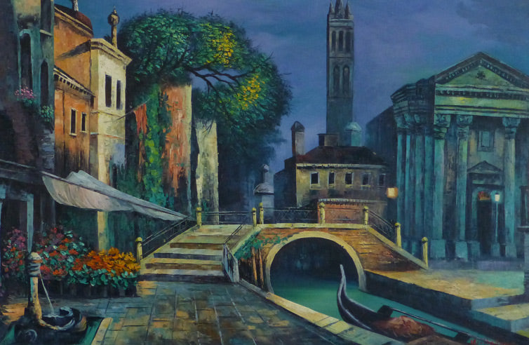ME3610078 - 24"x36" Original Oil Painting