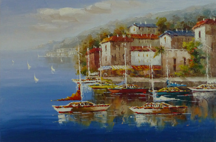 ME3610122 - 24"x36" Original Oil Painting