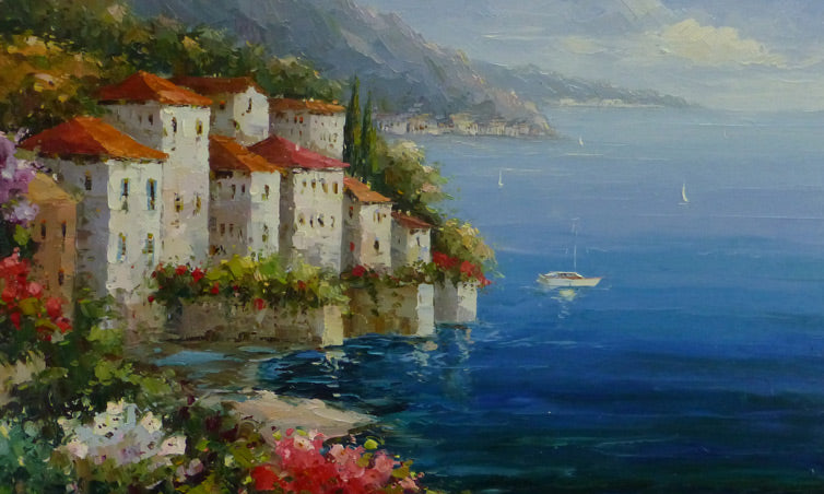ME3610235 - 24"x36" Original Oil Painting