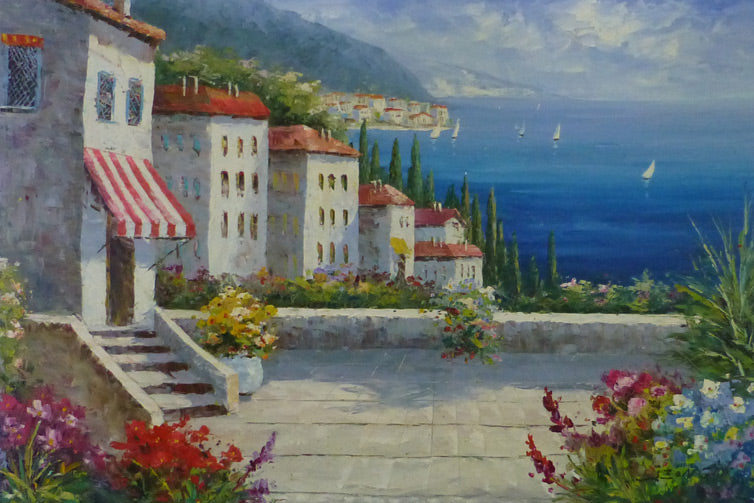 ME3610504 - 24"x36" Original Oil Painting