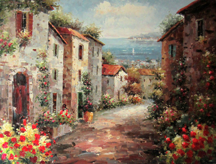 ME4815014 - 36"x48" Original Oil Painting