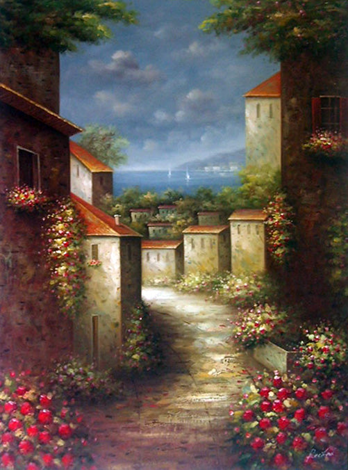 ME4817801 - 36"x48" Original Oil Painting