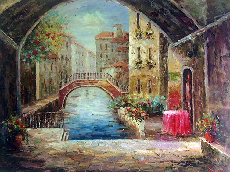 ME4817811 - 36"x48" Original Oil Painting