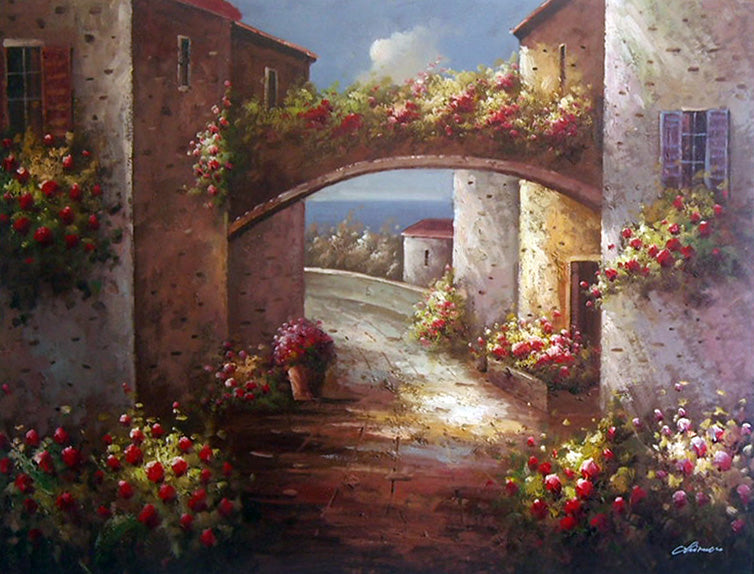 ME4817836 - 36"x48" Original Oil Painting