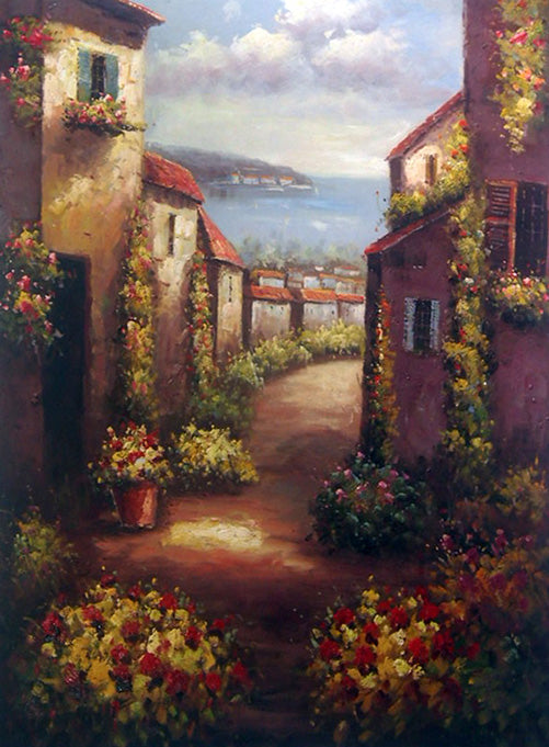 ME4817847 - 36"x48" Original Oil Painting
