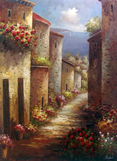 ME4817853 - 36"x48" Original Oil Painting