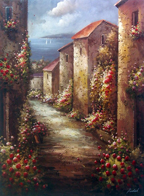 ME4817856 - 36"x48" Original Oil Painting