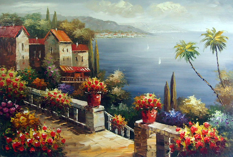 ME4817878 - 36"x48" Original Oil Painting
