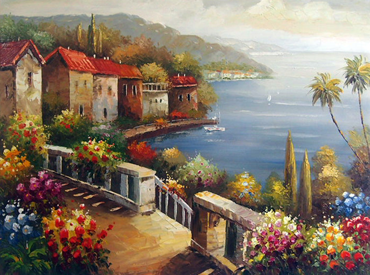 ME4817886 - 36"x48" Original Oil Painting