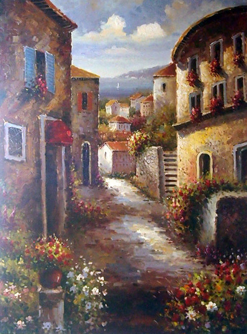 ME4818321 - 36"x48" Original Oil Painting