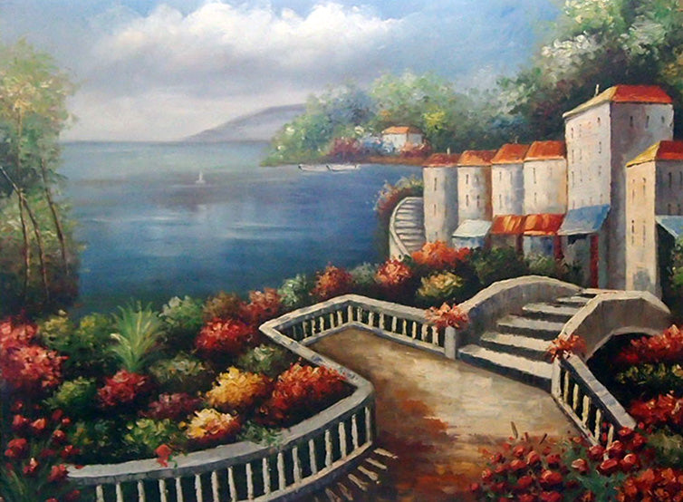 ME4818336 - 36"x48" Original Oil Painting