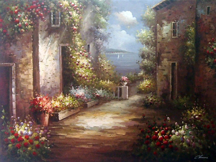 ME4818359 - 36"x48" Original Oil Painting